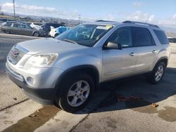 Salvage cars for sale at Van Nuys, CA auction: 2011 GMC Acadia SLE