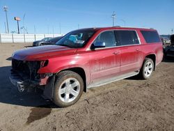 Salvage cars for sale at Greenwood, NE auction: 2015 Chevrolet Suburban K1500 LTZ