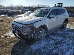 Salvage cars for sale at Duryea, PA auction: 2023 Hyundai Santa FE SEL Premium