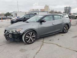 Salvage cars for sale at New Orleans, LA auction: 2017 Nissan Maxima 3.5S