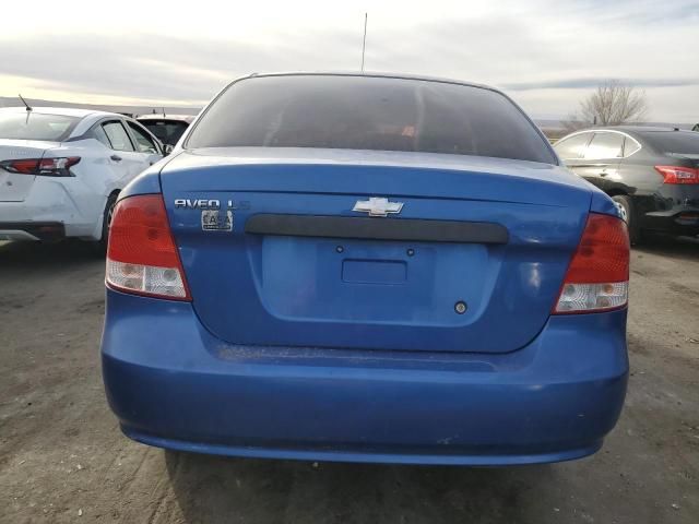 2006 Chevrolet Aveo Base