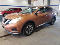 Salvage cars for sale at Sandston, VA auction: 2016 Nissan Murano S