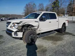 Salvage cars for sale at Concord, NC auction: 2016 Ford F150 Supercrew