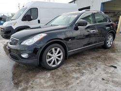 Salvage cars for sale at Chicago Heights, IL auction: 2015 Infiniti QX50