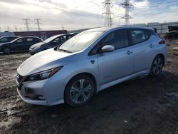 Carros salvage sin ofertas aún a la venta en subasta: 2018 Nissan Leaf S