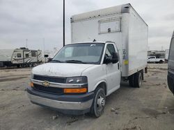 Salvage trucks for sale at Woodhaven, MI auction: 2018 Chevrolet Express G4500