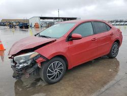 Salvage cars for sale at Grand Prairie, TX auction: 2014 Toyota Corolla L