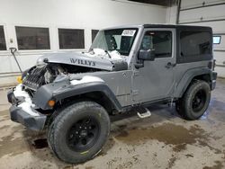 Salvage cars for sale at Blaine, MN auction: 2015 Jeep Wrangler Sport