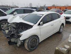 Salvage cars for sale at Bridgeton, MO auction: 2014 Nissan Sentra S