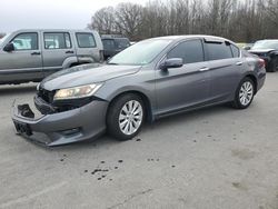 Salvage cars for sale at Glassboro, NJ auction: 2015 Honda Accord EXL