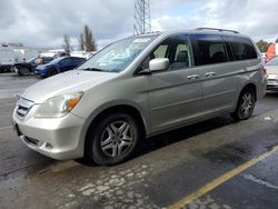 Honda Odyssey exl salvage cars for sale: 2007 Honda Odyssey EXL