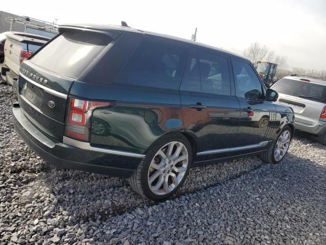 2016 Land Rover Range Rover HSE