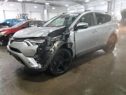 Salvage cars for sale at Ham Lake, MN auction: 2017 Toyota Rav4 HV Limited