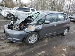 Salvage cars for sale at Portland, OR auction: 2013 Honda FIT