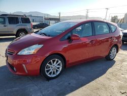 Salvage cars for sale at Sun Valley, CA auction: 2014 Toyota Prius V