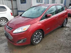 Salvage cars for sale at Los Angeles, CA auction: 2017 Ford C-MAX Titanium