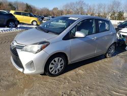 Salvage cars for sale at North Billerica, MA auction: 2017 Toyota Yaris L