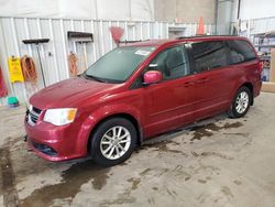 Salvage cars for sale at Mcfarland, WI auction: 2014 Dodge Grand Caravan SXT