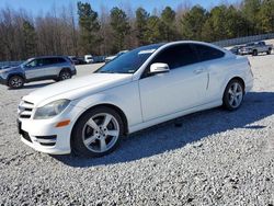 Salvage cars for sale at Gainesville, GA auction: 2013 Mercedes-Benz C 250