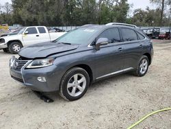 Salvage cars for sale at Ocala, FL auction: 2015 Lexus RX 350 Base