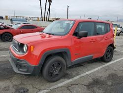 Salvage cars for sale at Van Nuys, CA auction: 2016 Jeep Renegade Sport