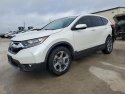 Salvage cars for sale at Haslet, TX auction: 2017 Honda CR-V EXL