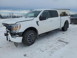 Salvage cars for sale at Rocky View County, AB auction: 2021 Ford F150 Supercrew