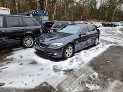 Salvage cars for sale at North Billerica, MA auction: 2012 BMW 528 XI