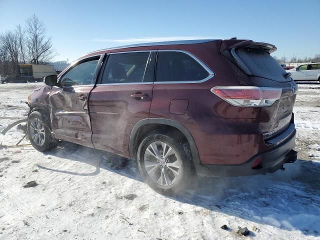 2015 Toyota Highlander XLE