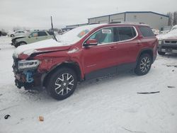 Salvage cars for sale at Wayland, MI auction: 2021 GMC Acadia SLE