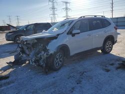 Salvage cars for sale at Elgin, IL auction: 2024 Subaru Forester Premium