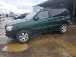 Salvage cars for sale at American Canyon, CA auction: 2002 Toyota Highlander Limited