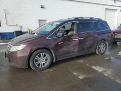 Salvage cars for sale at Farr West, UT auction: 2013 Honda Odyssey EXL