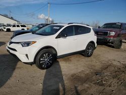 Salvage cars for sale at Pekin, IL auction: 2016 Toyota Rav4 LE