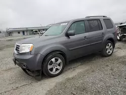 Salvage cars for sale at Lumberton, NC auction: 2014 Honda Pilot EXL