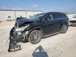 Toyota Highlander salvage cars for sale: 2019 Toyota Highlander SE