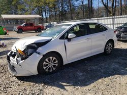 Salvage cars for sale at Austell, GA auction: 2022 Toyota Corolla LE