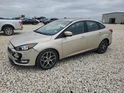 Salvage cars for sale at Temple, TX auction: 2017 Ford Focus SE