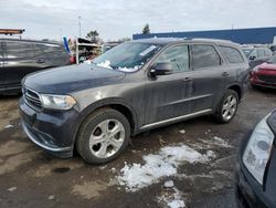 Salvage cars for sale at Woodhaven, MI auction: 2015 Dodge Durango Limited