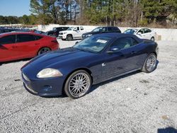 Salvage cars for sale at Fairburn, GA auction: 2007 Jaguar XK