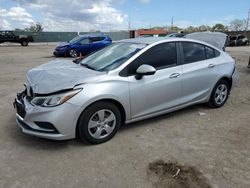 Salvage cars for sale at Homestead, FL auction: 2017 Chevrolet Cruze LS