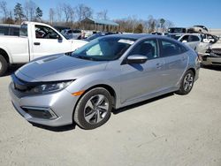 Salvage cars for sale at Spartanburg, SC auction: 2019 Honda Civic LX