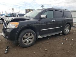 Vehiculos salvage en venta de Copart Chicago Heights, IL: 2014 Nissan Armada SV