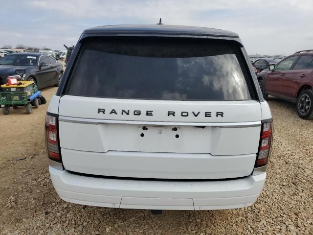 2016 Land Rover Range Rover Supercharged