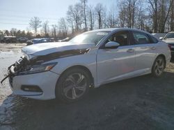 Salvage cars for sale at Waldorf, MD auction: 2018 Honda Accord EXL