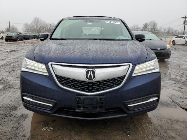 2015 Acura MDX Technology