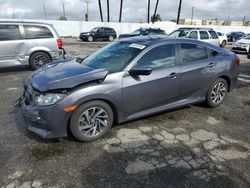 Salvage cars for sale at Van Nuys, CA auction: 2017 Honda Civic EX