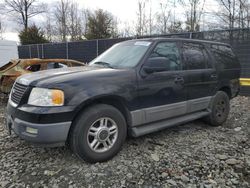 Salvage cars for sale at Waldorf, MD auction: 2003 Ford Expedition XLT