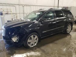 Salvage cars for sale at Avon, MN auction: 2013 GMC Acadia Denali