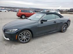 Salvage cars for sale at Grand Prairie, TX auction: 2021 BMW 430I